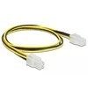 Delock DELOCK Verlängerungskabel P4 4Pin -> p4 4Pin St/Bu 50cm