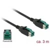 Delock PoweredUSB Kabelis Stecker 12 V > PoweredUSB Stecker 12 V 3 m für POS