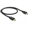 Kabelis Delock DisplayPort - DisplayPort 0.5m juodas (85506)