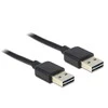 DeLOCK 85556 kabelis USB USB 2.0 2 m USB A Juodas