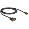 Kabelis Delock HDMI - DVI- D 1m juoda (85582)
