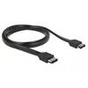 Delock Kabelis eSATA 3 Gb/s Buchse > eSATA Buchse 1 m juodas