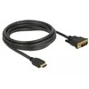 Delock kabelis DVI 24+1 kištukas > HDMI-A kištukas 3,0 m