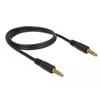 Delock Klinkenkabel 3,5 mm 5 Pin Stecker zu Stecker 1 m juodas