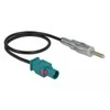 Maršrutizatorius Delock Antennenkabel FAKRA Z Stecker > DIN Stecker RG-174 32 cm juodas