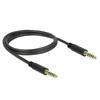 Delock Klinkenkabel 4,4 mm 5 Pin Stecker zu Stecker 1 m juodas