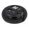 KABELIS USB MICRO(M)->USB-A(M) 2.0 0.92M JUODA ZWIJANY DELOCK