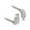Delock Netzwerkkabel RJ45 Cat.5e SF/UTP oben / unten gewinkelt 0,5 m