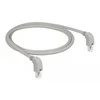Delock Netzwerkkabel RJ45 Cat.6 S/FTP unten / unten gewinkelt 1 m