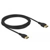 Delock DisplayPort kabelis 8K 60 Hz 3 m DP 8K sertifikuotas be prisegimo funkcijos