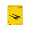 Delock DisplayPort kabelis 8K 60 Hz 3 m DP 8K sertifikuotas be prisegimo funkcijos