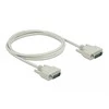 DeLOCK Serial Cable D-Sub15 male to male 2 m, rusvai gelsvas, 2 m, Sub-D15, Sub-D15, Male, Male