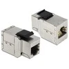 MODUŁ KEYSTONE GNIAZDO RJ45(F)->RJ45(F) KAT.6 DO PUSZKI MONTAŻOWEJ DELOCK