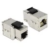 DELOCK Keystone modulis RJ45 moteriškas > RJ45 moteriška kat.6A