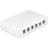 DeLOCK Keystone dėžė, 12 jungčių, plastikas, baltas / 86172