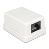 Delock DELOCK Netzwerk Dose RJ45 Buchse Cat6 ungeschirmt