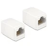 Delock Delock - Netzwerkkoppler - RJ-45 (W) zu RJ-45 (W) - UTP - CAT 6