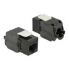 Delock Keystone RJ45 lizdas > LSA be įrankių Cat.6A