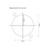 KEYSTONE GNIAZDO D-TYPE 1 PORT DELOCK