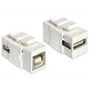 Delock Keystone modulis USB 2.0 A lizdas > USB 2.0 B lizdas