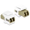 Delock Keystone Module LC dvipusis lizdas > daugiamodis lizdas