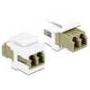 Delock Keystone Module LC dvipusis lizdas > daugiamodis lizdas