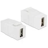 Adapteris USB Delock Baltas (86353)