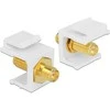 Delock 86356 - Baltas - RP-SMA - RP-SMA - 22,3 mm - 16,3 mm