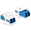 Delock Keystone Module LC dvipusis lizdas > LC dvipusis lizdas vieno režimo