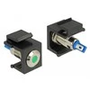 Delock Keystone LED grün 6 V flach, juodas