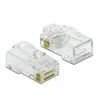 Delock RJ45 Crimp+Cut+Curve kištukas Cat.6 UTP 20 vnt