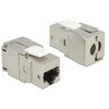 Delock Keystone Module RJ45 lizdas Cat.8 be įrankių