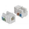 „Delock Keystone“ modulis, RJ12 lizdas > LSA Cat.3 UTP, baltas