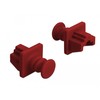 ZAŚLEPKA GNIAZDA LAN DUST COVER (10 PACK) RAUDONA DELOCK