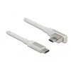USB-C į USB-C laidas su kampine jungtimi