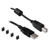 USB adapteris Delock USB - VGA Juodas (87586)