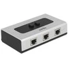 Šakotuvas DELOCK jungiklis RJ45 10/100/1000Mbps 2 prievadas