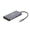 „Delock USB Type-C™“ prijungimo stotelė 4K – HDMI / DP / USB 3.0 / SD / LAN / PD 3.0