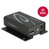 Delock Switch 2-Port Displayport 1.2 in > Displayport out