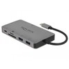 „Delock USB Type-C™“ prijungimo stotelė 4K – HDMI / VGA / USB 3.1 / SD / LAN / PD 3.0