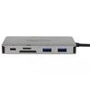 „Delock USB Type-C™“ prijungimo stotelė 4K – HDMI / VGA / USB 3.1 / SD / LAN / PD 3.0