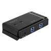 Dėklas DeLOCK USB 3.0 Matrix Switch 2 x 2 (juodas)