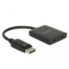 Delock DeLOCK DisplayPort 1.4> 2x HDMI MST skirstytuvai, skirstytuvai ir jungikliai