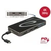 „Delock 4K Dock“ USB-C stotis / replikatorius (87773)