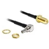 ADAPTER WLAN SMA(F)->CRC-9(M) KAMPINIS NA KABLU 20CM DELOCK