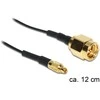 Delock Antennenkabel SMA Stecker > MMCX Stecker 1.13 120 mm