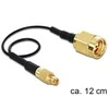 Delock Antennenkabel SMA Stecker > MMCX Stecker 1.13 120 mm