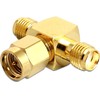 Delock HF Adapteris Delock SMA Bu > SMA St > SMA Bu T-Stück - 88711