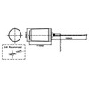Delock GSM/UMTS Antena SMA Stecker 0,7-1,6 dBi 1 m ULA100 lauko baltas