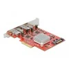 Kontroler Delock PCIe 3.0 x4 - 2x USB-C + 2x USB 3.2 Gen 2 (89041)